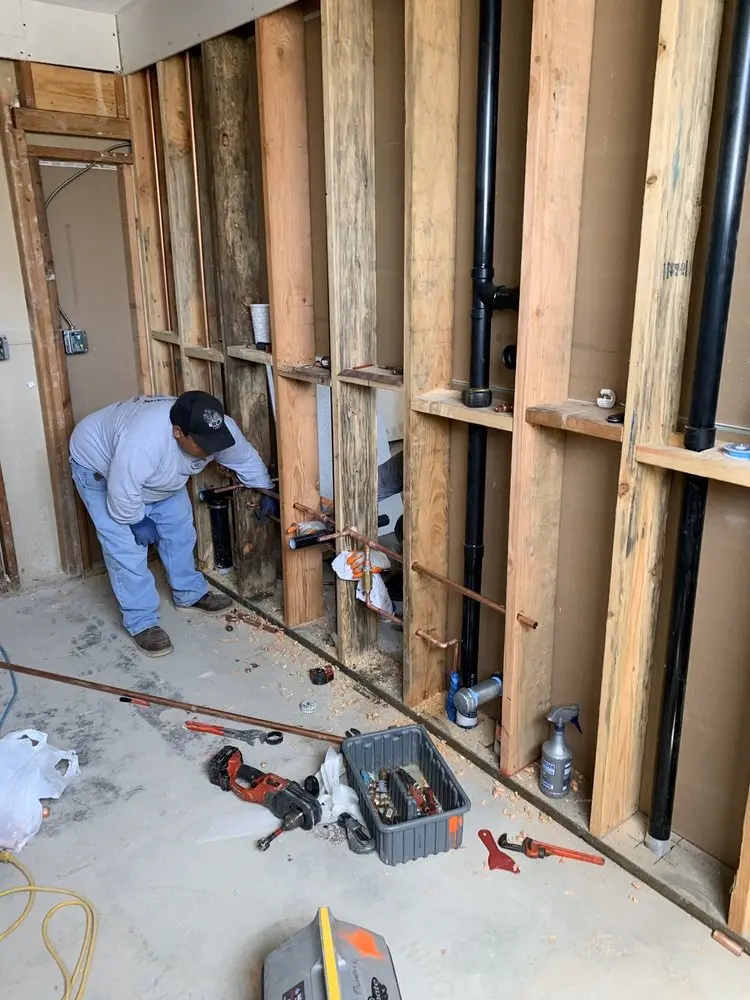 Commercial rough-in plumbing for Commercial Plumbing in Lake Worth Beach